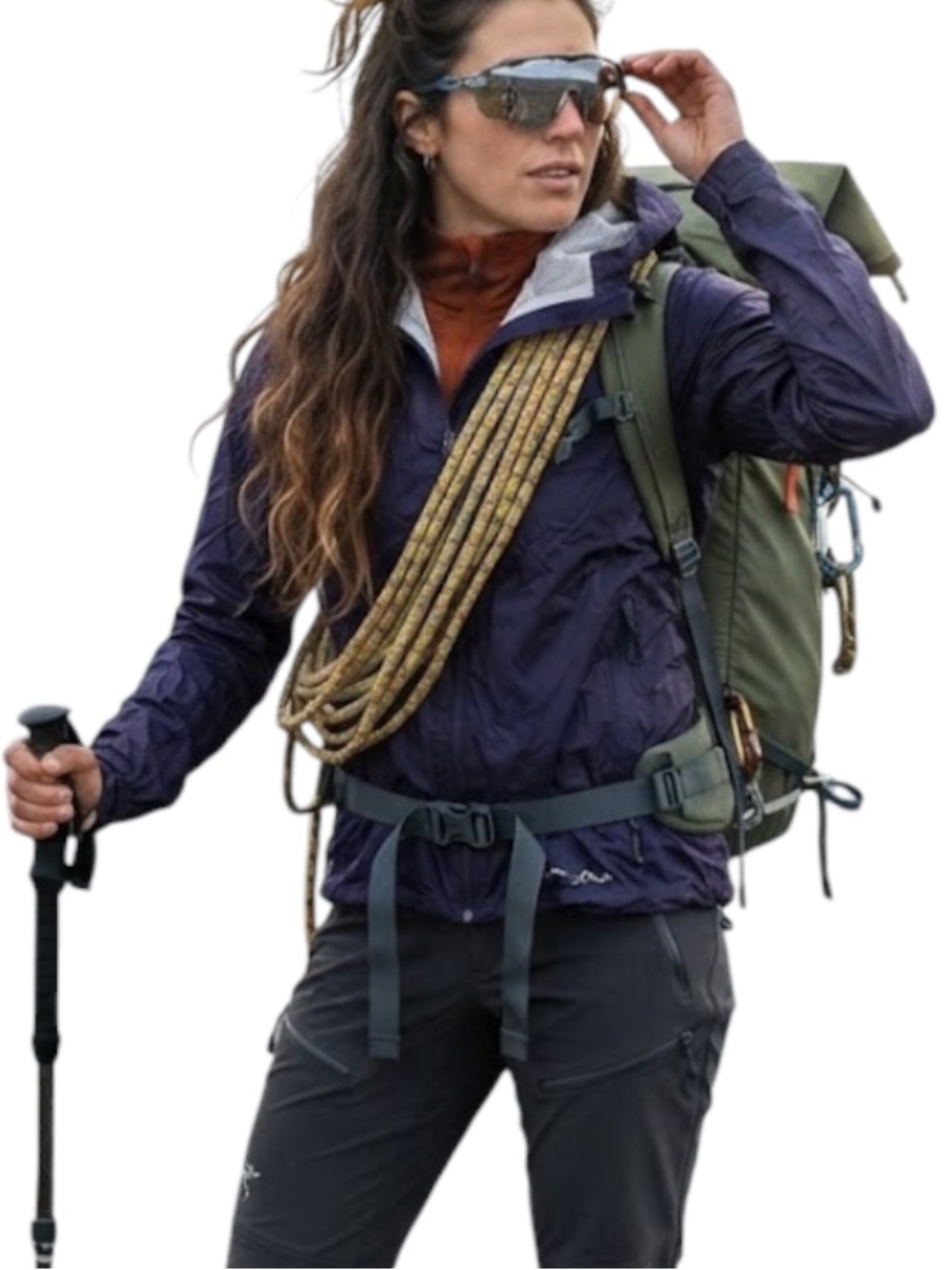 Gorpcore Purple WeatherEdge Waterproof Windbreaker Hooded Jacket S Eddie Bauer